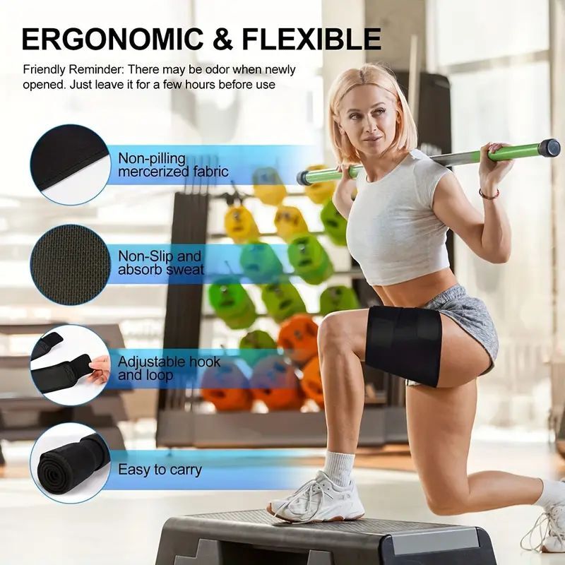 Thigh Hamstring Wrap for Hip Sciatica Nerve Compression Brace Belt Pain Relief++