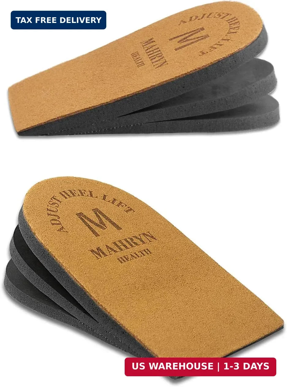 Adjustable Orthopedic Heel Lift for Leg Length Discrepancies and Heel Pain,Sport