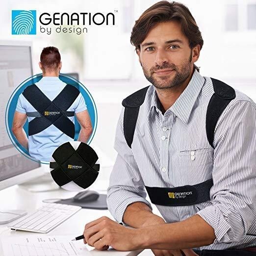 Premium Posture Support Unisex Posture Corrector For Women Men REGULAR One Size