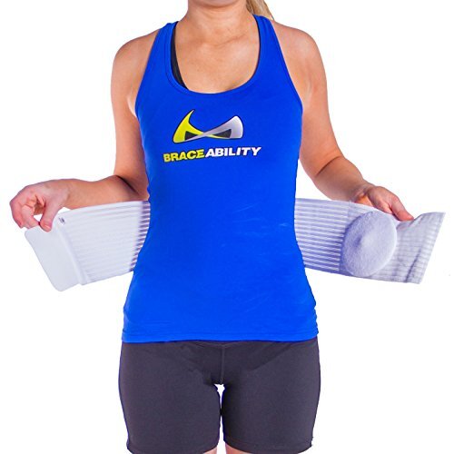 Hernia Belt Replacement Pad | Silicone Pad with Soft Fabric Cover Attaches to…
