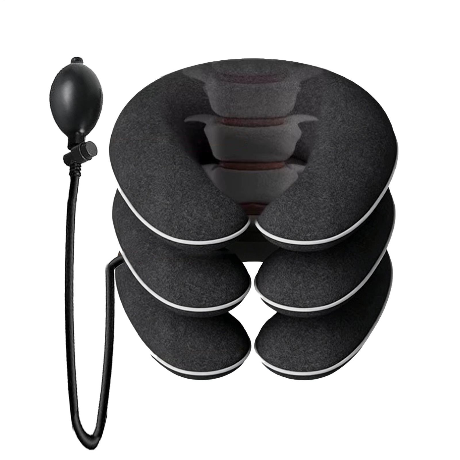 Adjustable Air Inflatable Cervical Collar Neck Brace Support Traction Device