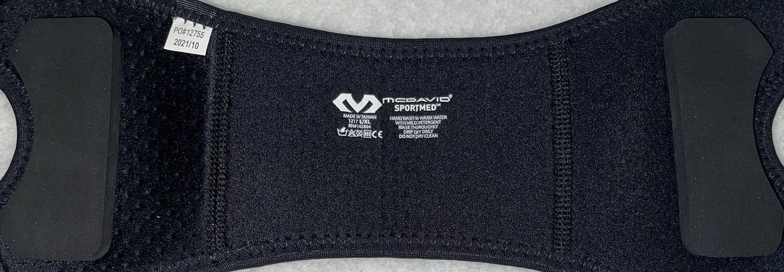 McDavid Sportsmed Knee Support Brace in Black Size L / XL New No Box