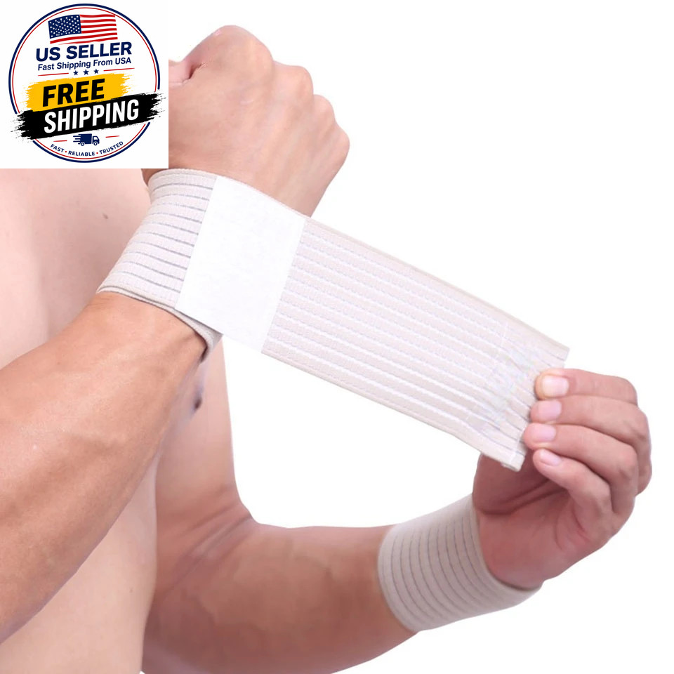 Gym Support Wrist Brace Wrap Carpal Tunnel Cotton Elastic Bandage Hand Sport Wri