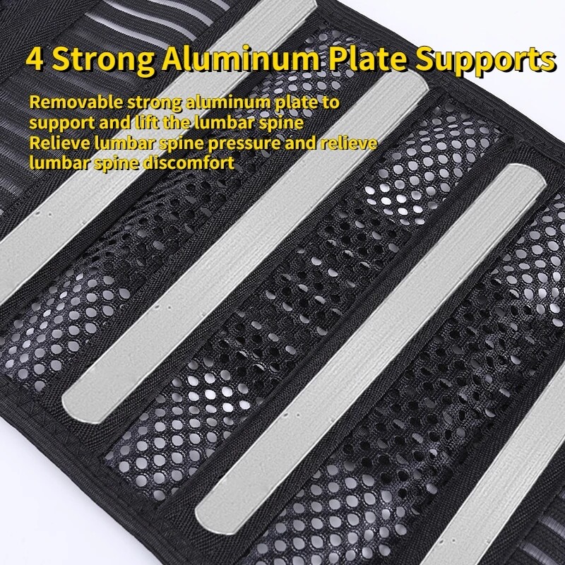 Umbilical Hernia Support Brace Lower Back Lumbar Pain Relief Band For Men Women