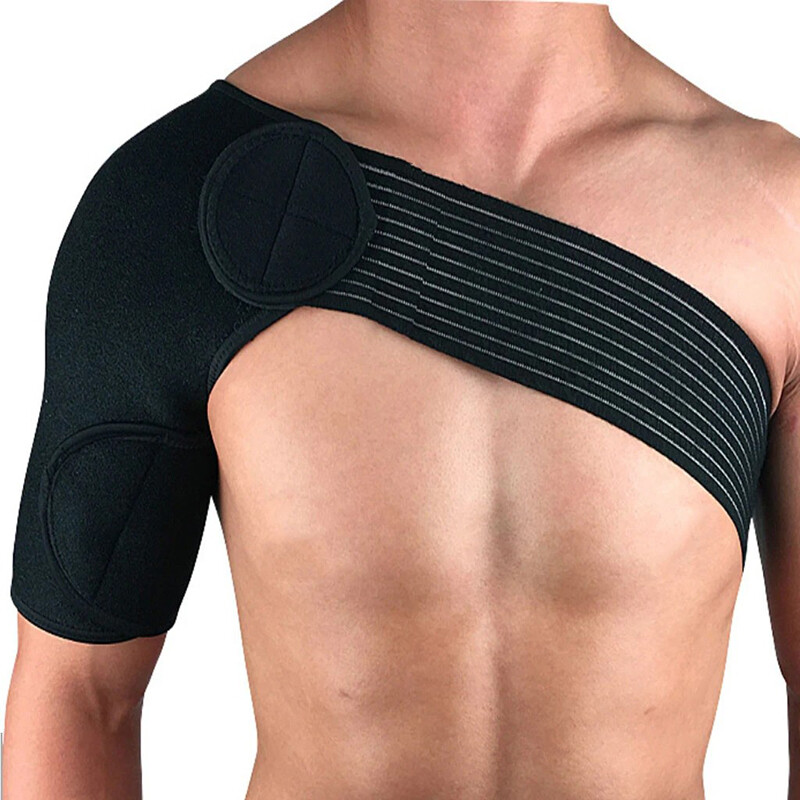 Shoulder Brace Support Rotator Cuff Pain Relief Adjustable Belt Sprains Wrap