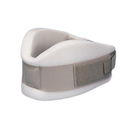 MIL Foam Cervical Collar With Vinyl Strap, 2.5 Inch