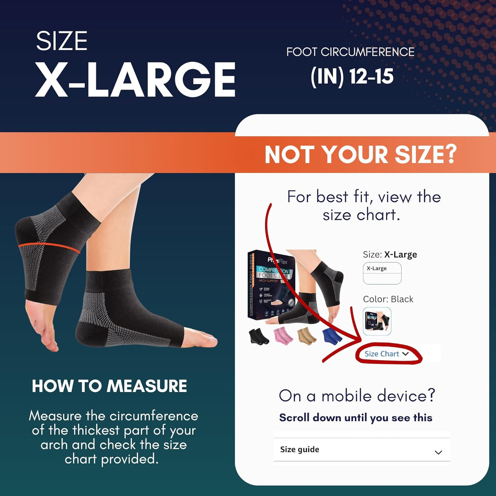 Ankle Support Brace Socks Compression Sleeve for Men Women Tendonitis Arthritis