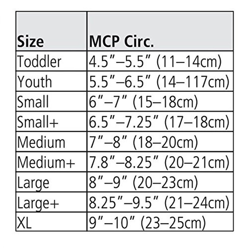 North Coast Medical CMC Restriction Splint, Left, Small Plus, Black