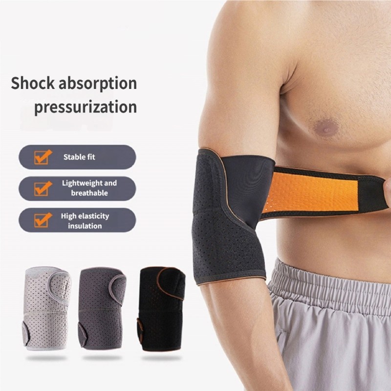 Ergonomic Elbow Cover Sleeve for Dynamic Sports Like Badminton and Volleyball