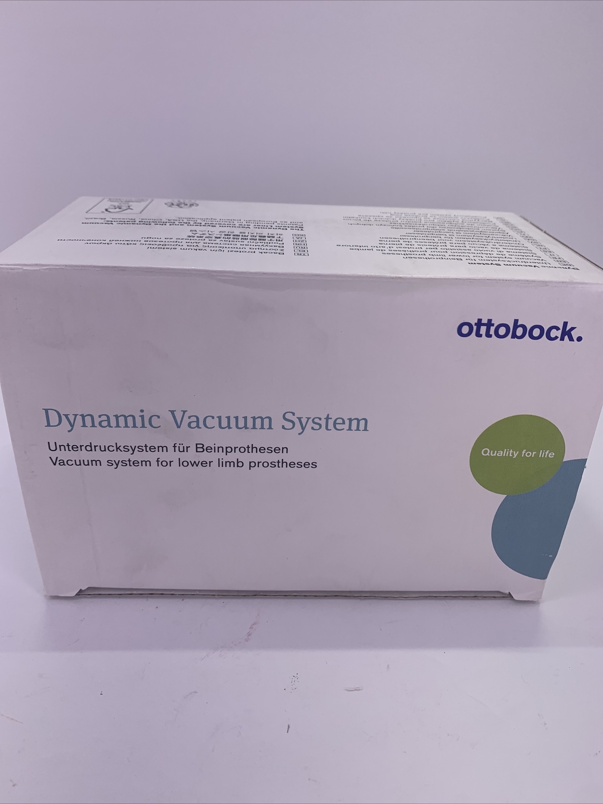 ottobock otto bock dynamic vacuum system For prosthetic Leg. New