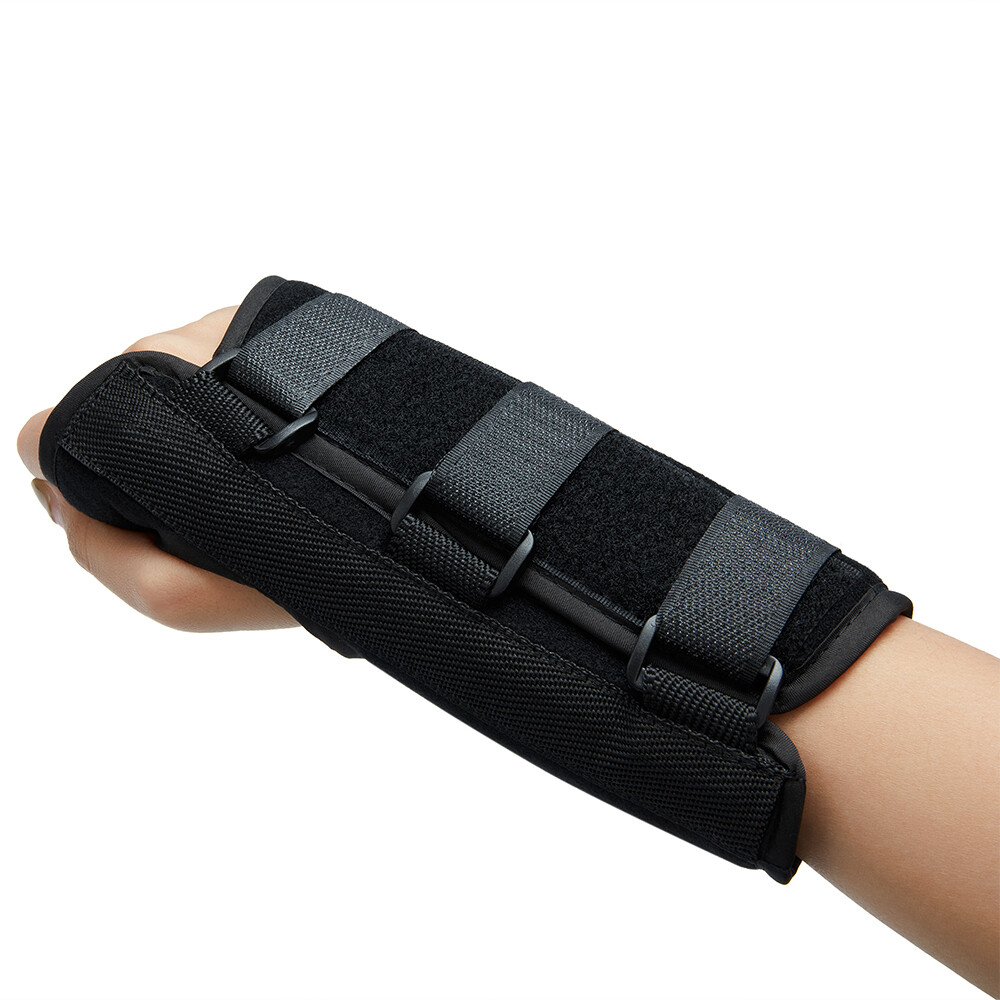 1Pair Right & Left Hands Breathable Support Carpal Tunnel Fabric Wrist Splint HS