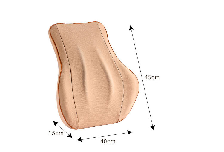 New Memory Foam Back Support Pillow Lumbar Cushion Seat Waist Back Pillow Office
