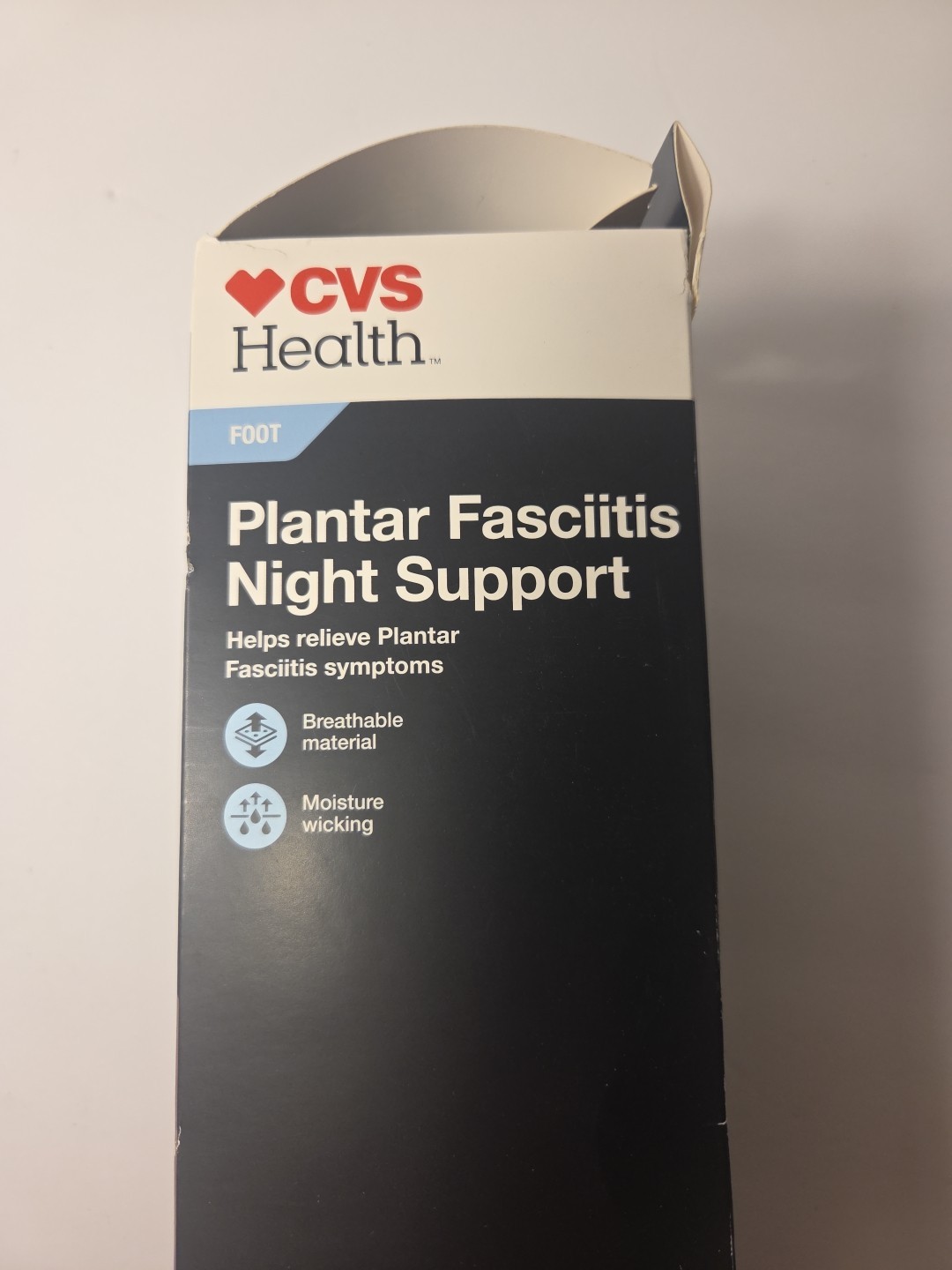 CVS Health – Firm Support – Foot Plantar Fasciitis Night Support – One Size