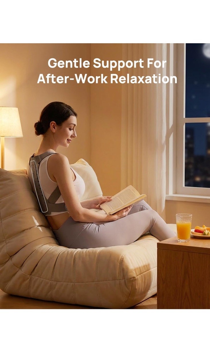 Upper Back Posture Corrector for Women Dual-Pressure System-Back Straightener