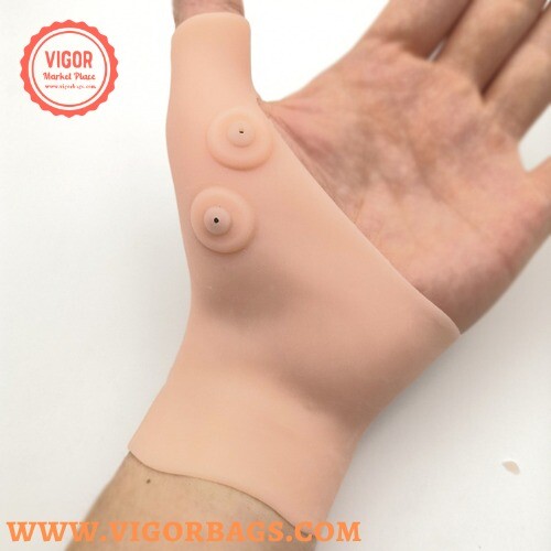 Magnetic Therapy Wrist Thumb Support Silicone Gel Arthritis Corrector Gloves