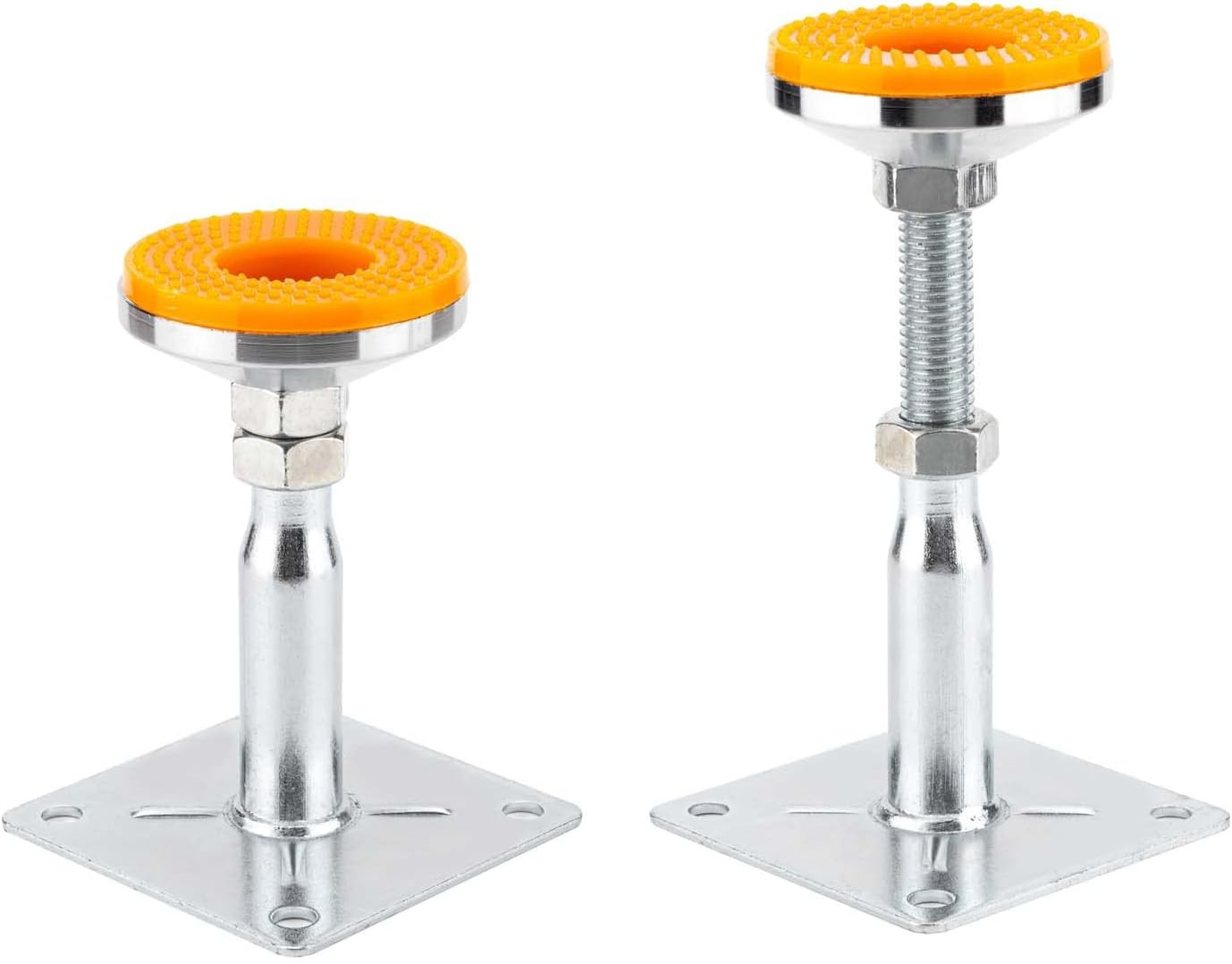2 Pack Anti-Slip Shock Absorption,Adjustable Support Jack for the Floor,Floor St