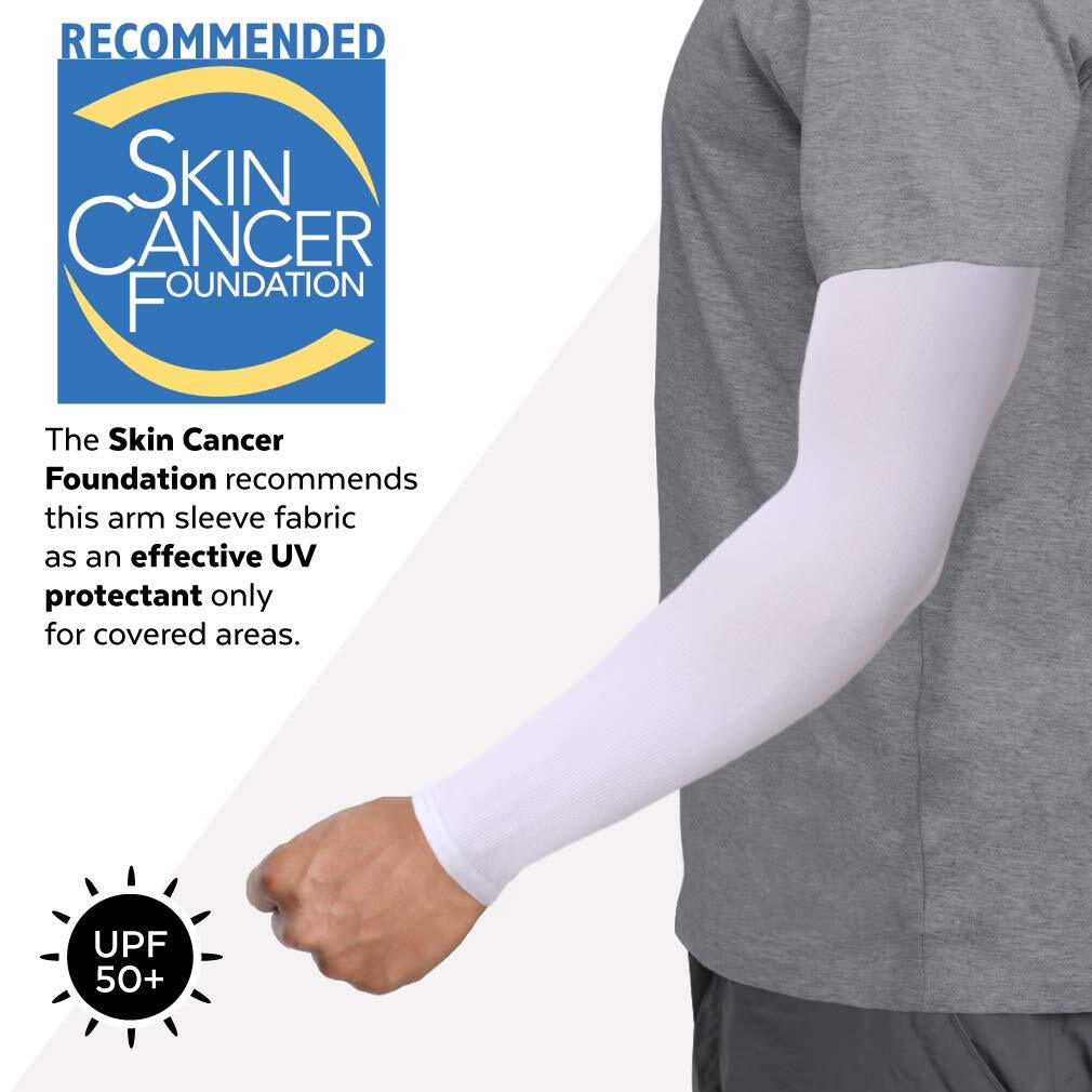 1 Pair Cooling Compression Sports Arm Sleeves Sun UV Protection Elbow Sleeve US