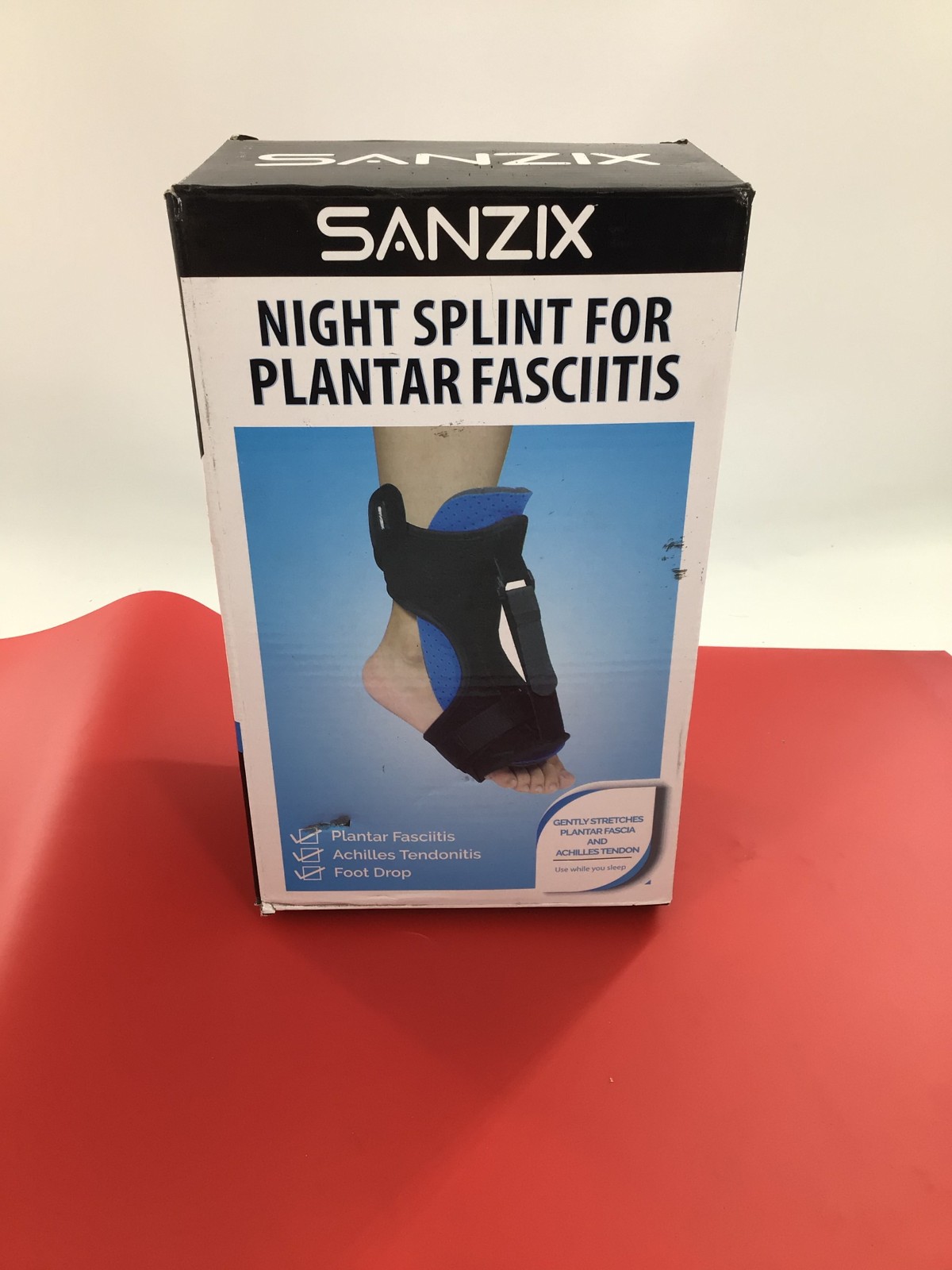 Sanzix Plantar Fasciitis Night Splint Adjustable Plantar Fasciitis Brace
