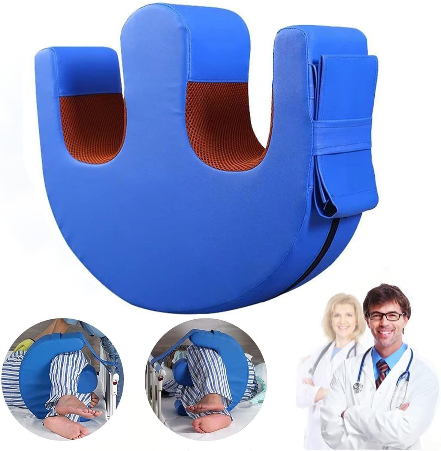 Bedridden Patient Turning Device-Multifunctional Turning Pillow PU Leather Anti-