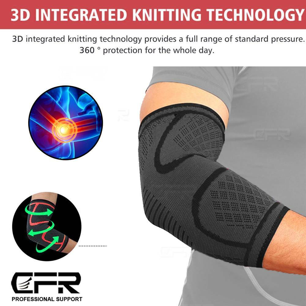 Tennis Elbow Brace Compression Support Sleeve Arthritis Tendonitis Joint Pain