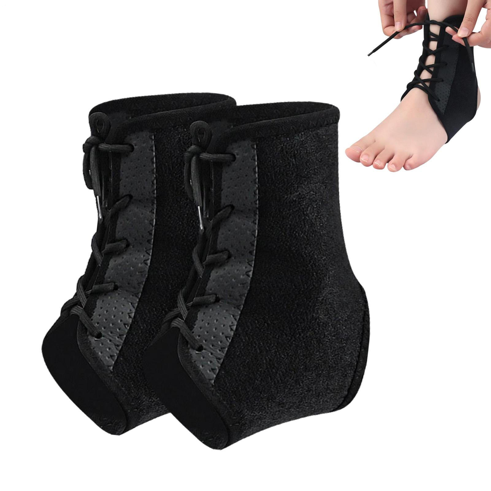 Ankle Support Compression Strap Achilles Tendon Brace Sprain Sports Stabilizer