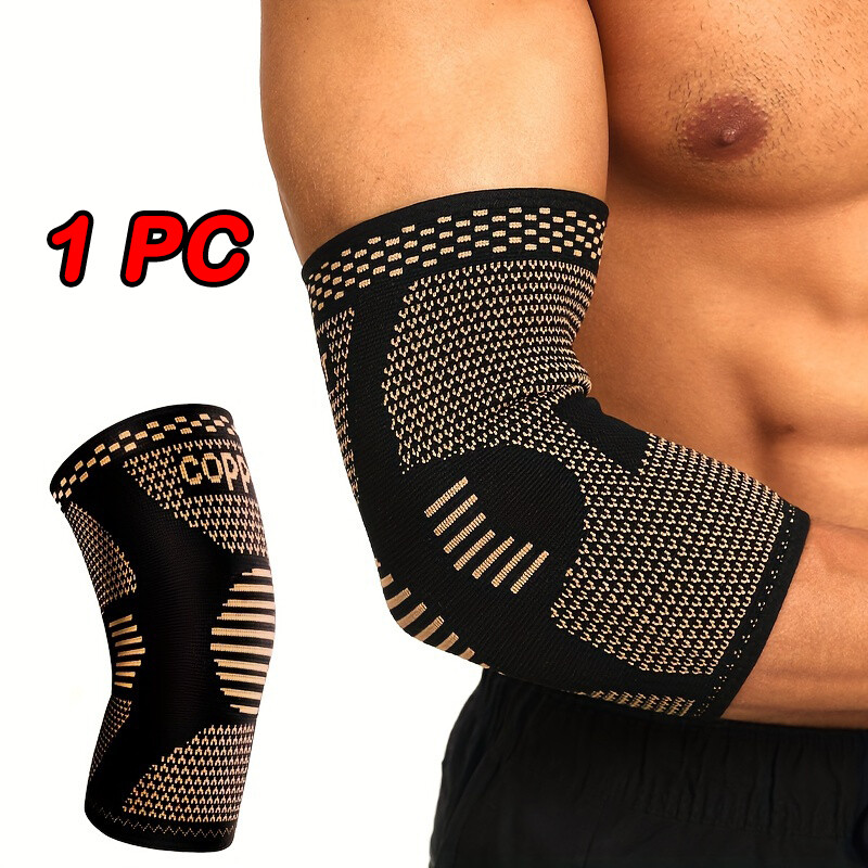 Copper Elbow Compression Sleeve Sports Elbow Support Joint Pain Relief Protector