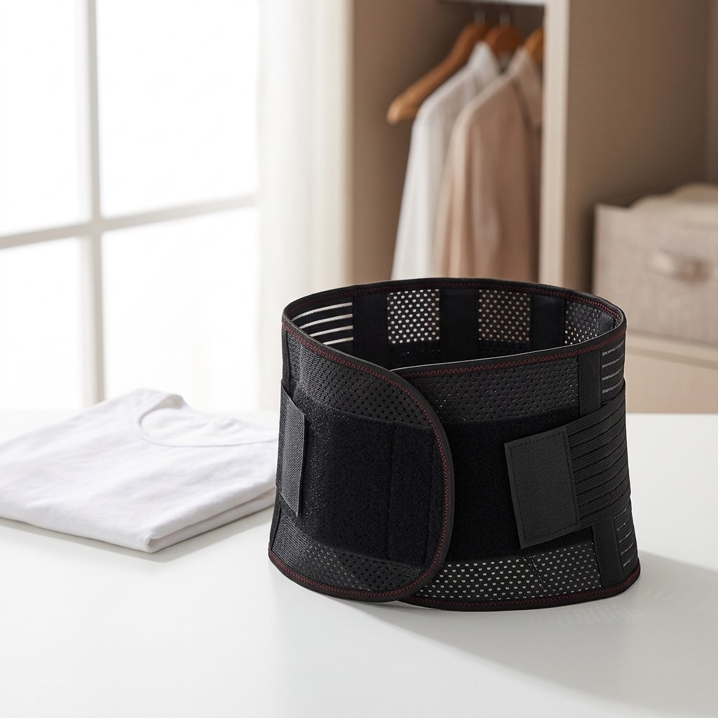 Adjustable Lower Back Brace Official Lumbar Support Waist Belt Men Women Comfort