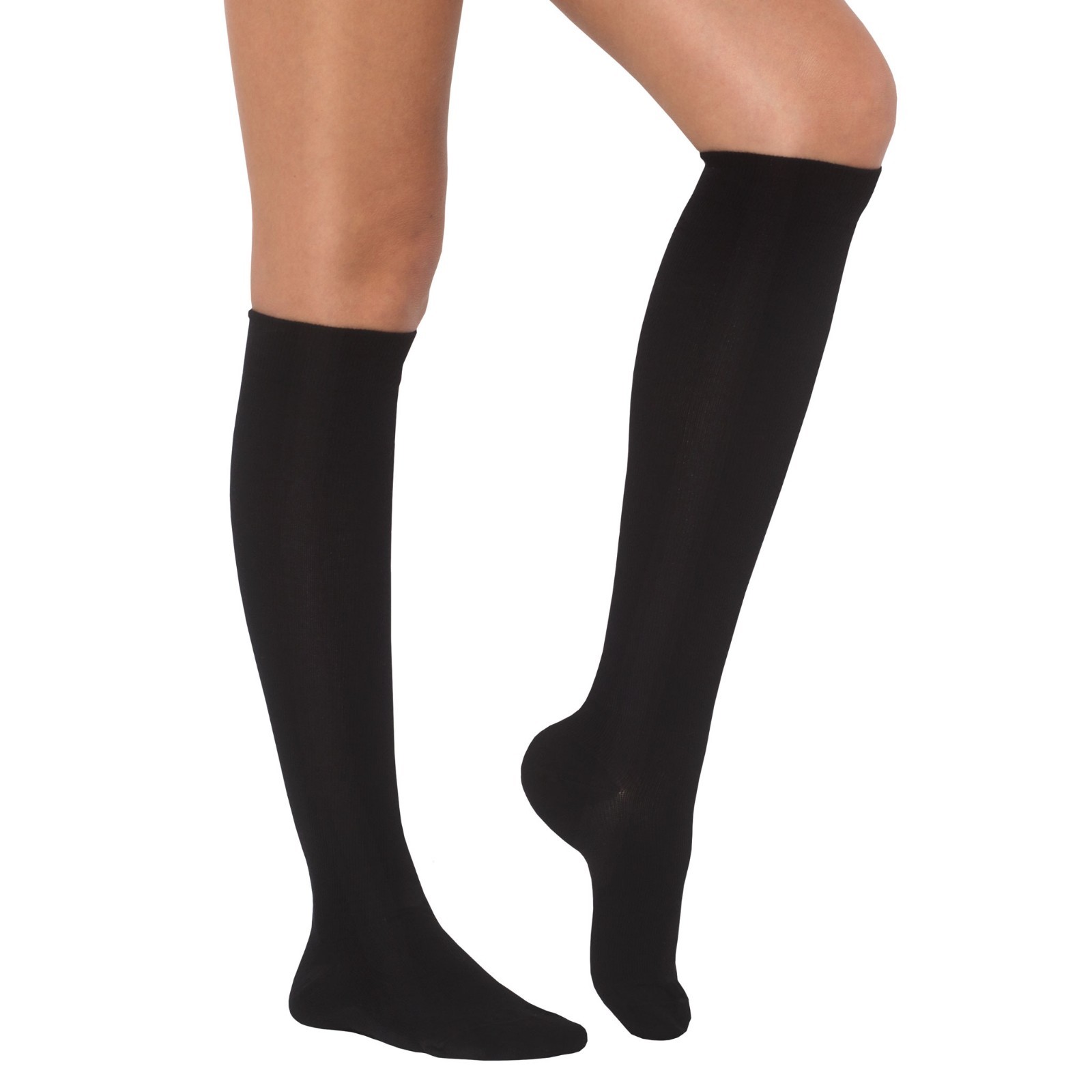 Cotton Compression Socks 15-20 (EU 18-22) mmHg Support Stockings for Men & Women