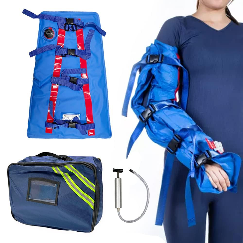 First Aid Vacuum Splint for Arm Wrist, Emergency Limb Splint Outdoor Immobilizat