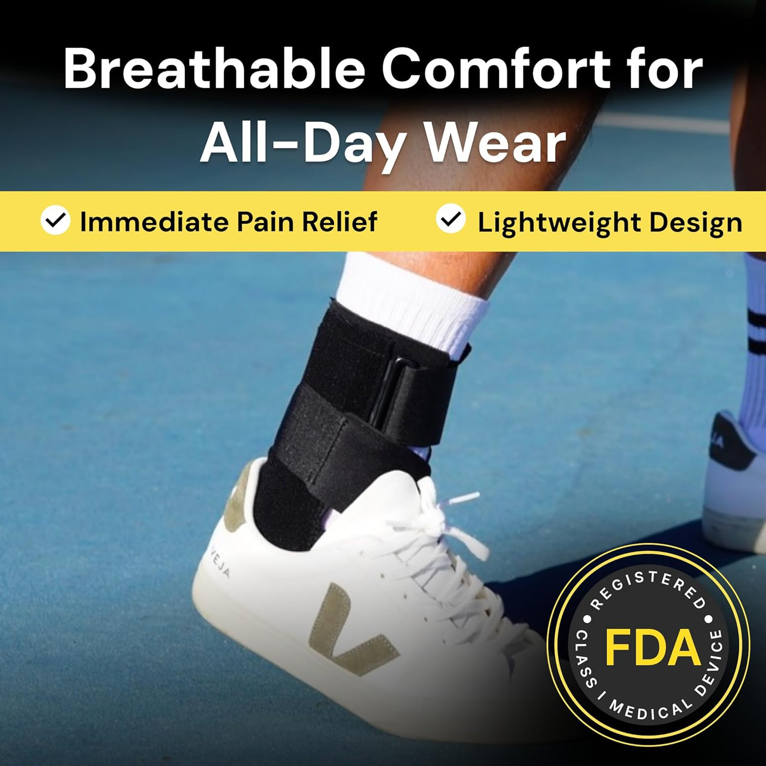 Braceup Ankle Brace – Relieve Pain, Enhance Stability for Foot Pain, Sprained An