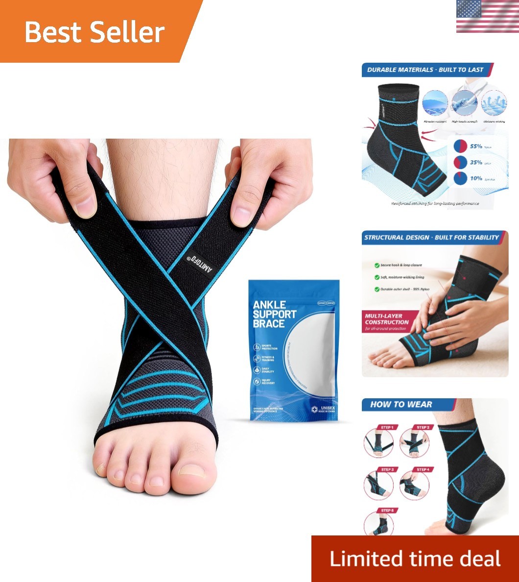 Moisture-Wicking Ankle Brace for Everyday Use – Targeted Support for Foot Health