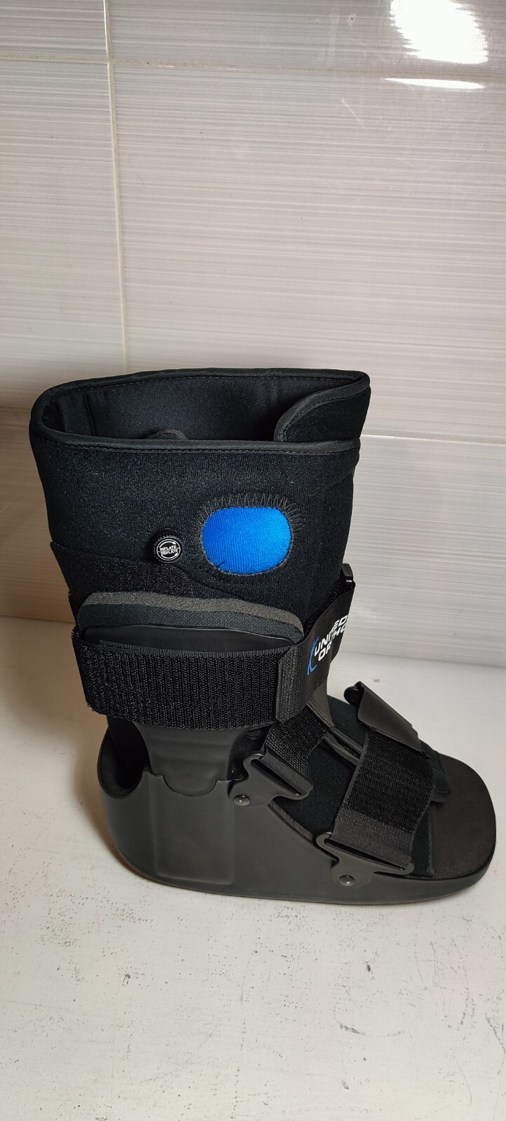 NEW United Ortho Air Stabilizer Ankle Boot Black S/M