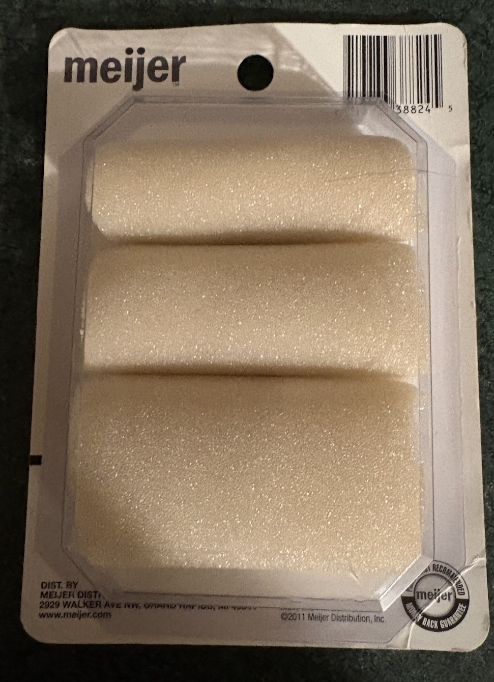 Meijer -Foam Toe Bandages, Package of 3 Small, Medium & Large
