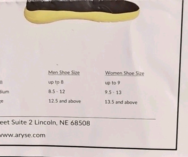Aryse Right Side Ankle Brace Size Medium Support Strap Lace-Up AY-71