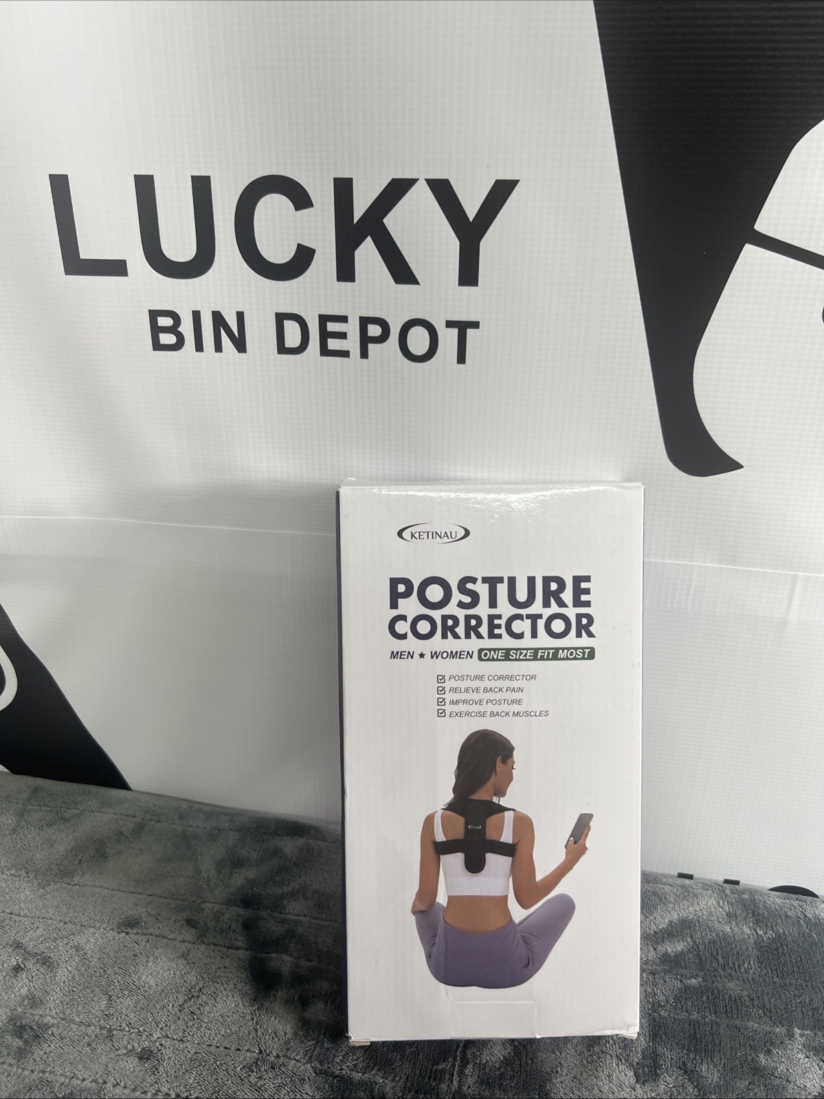 Pursonic Adjustable Posture Corrector Upper Back, Neck and Clavicle Support