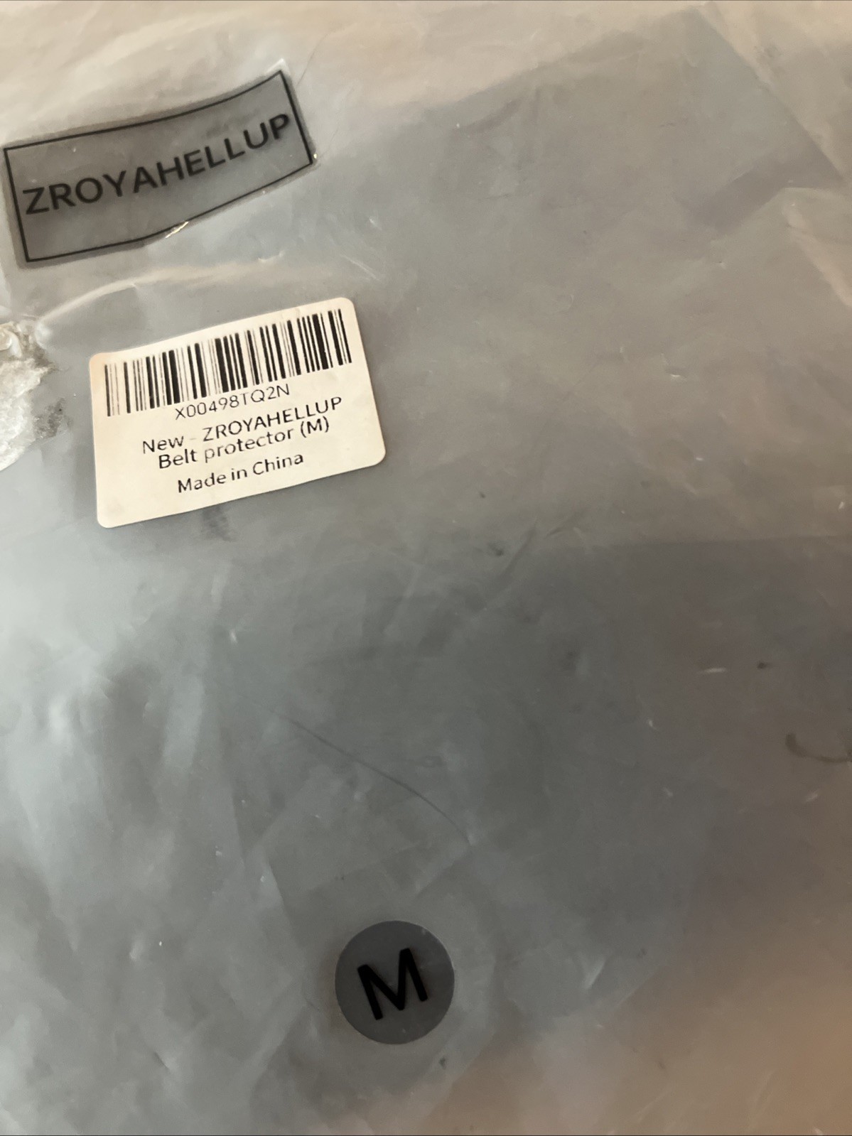 New ZROYAHELLUP BELT PROTECTOR BACK BRACE SIZE M