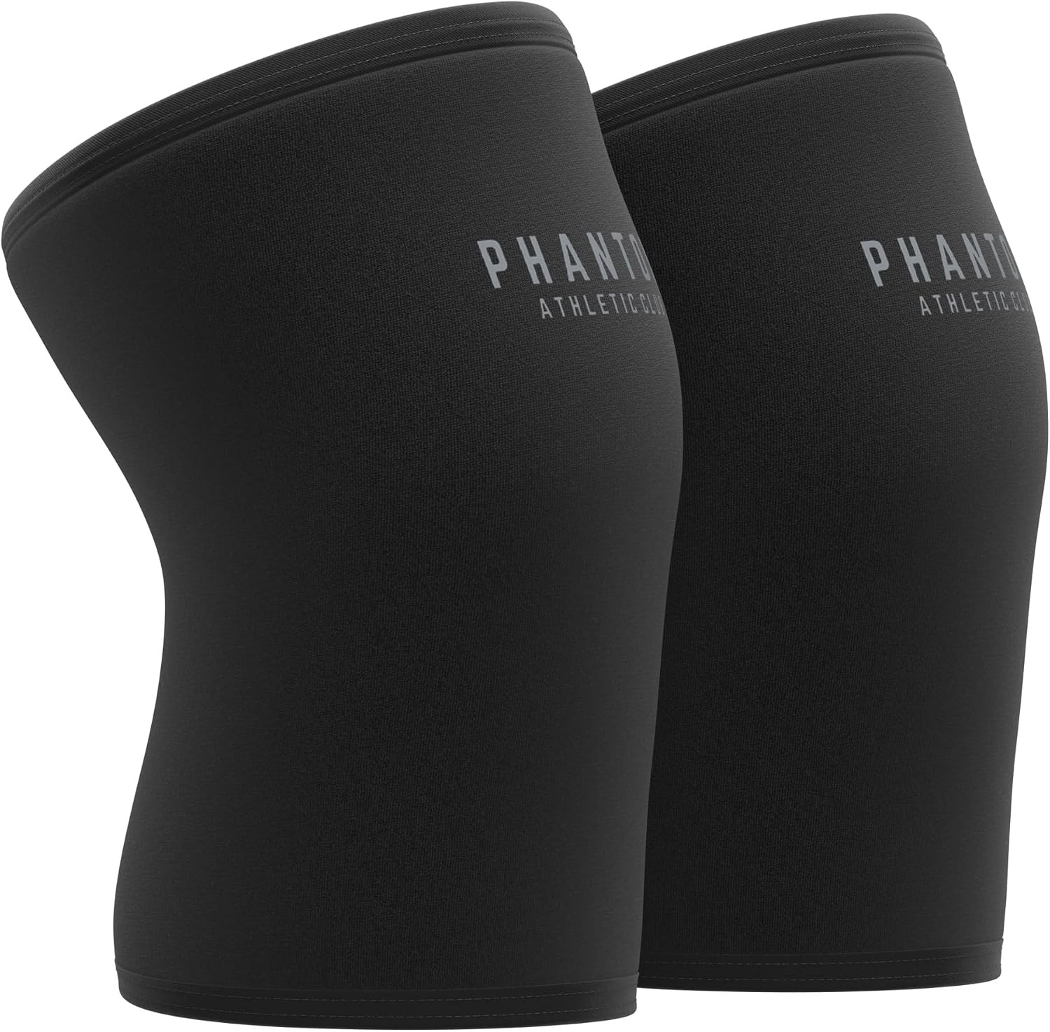 7mm Compression Knee Sleeves for Weightlifting Support, Powerlifting Strength, H