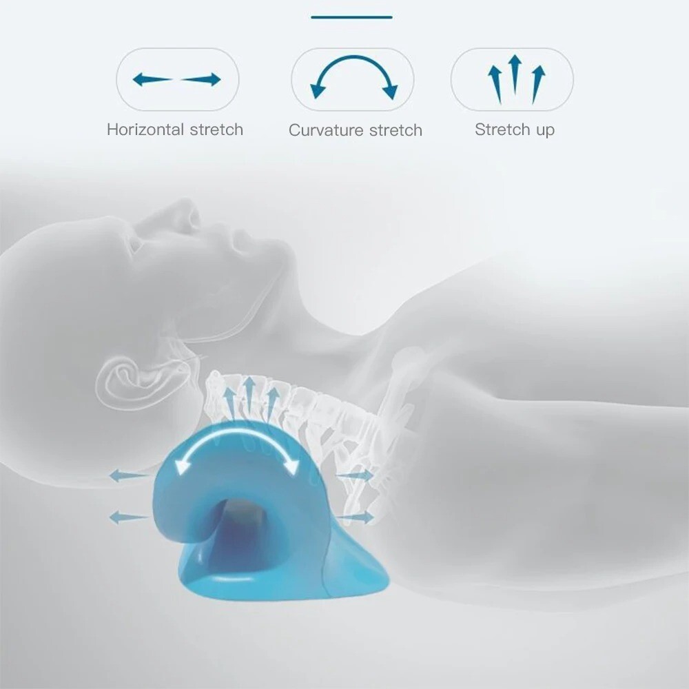 Massage Pillow Neck Shoulder Relaxer Cervical for Pain Relief Cervical Spine