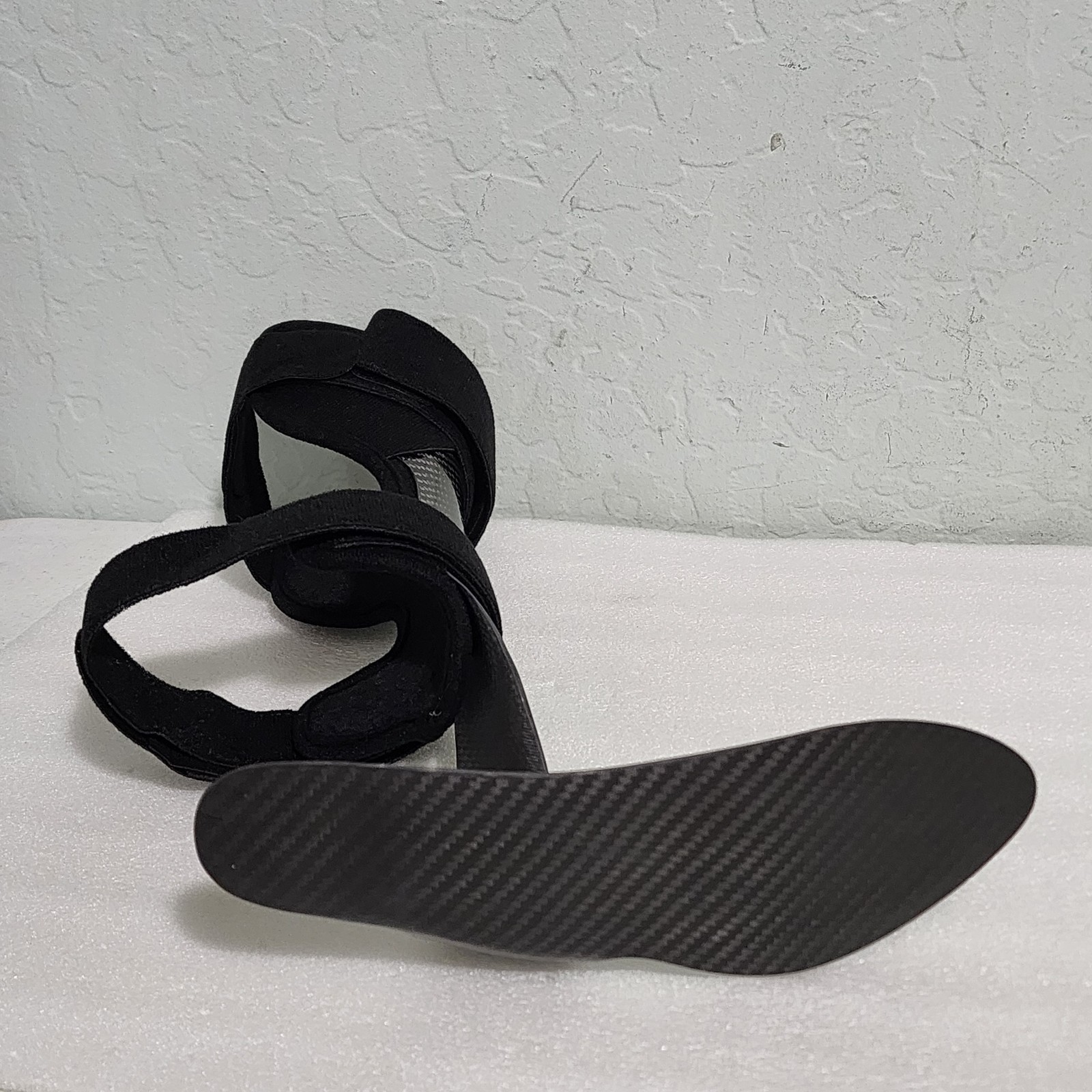 Carbon Fiber AFO Foot Drop Brace Ankle Foot Orthosis SMALL LEFT ankle support