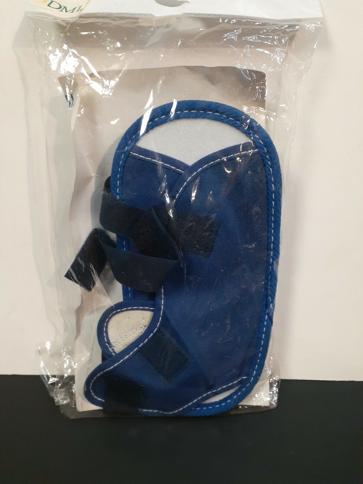 DMI Orthopedics Canvas Rocker Bottom Cast Shoe Blue Small 8″ x 3-3/4″