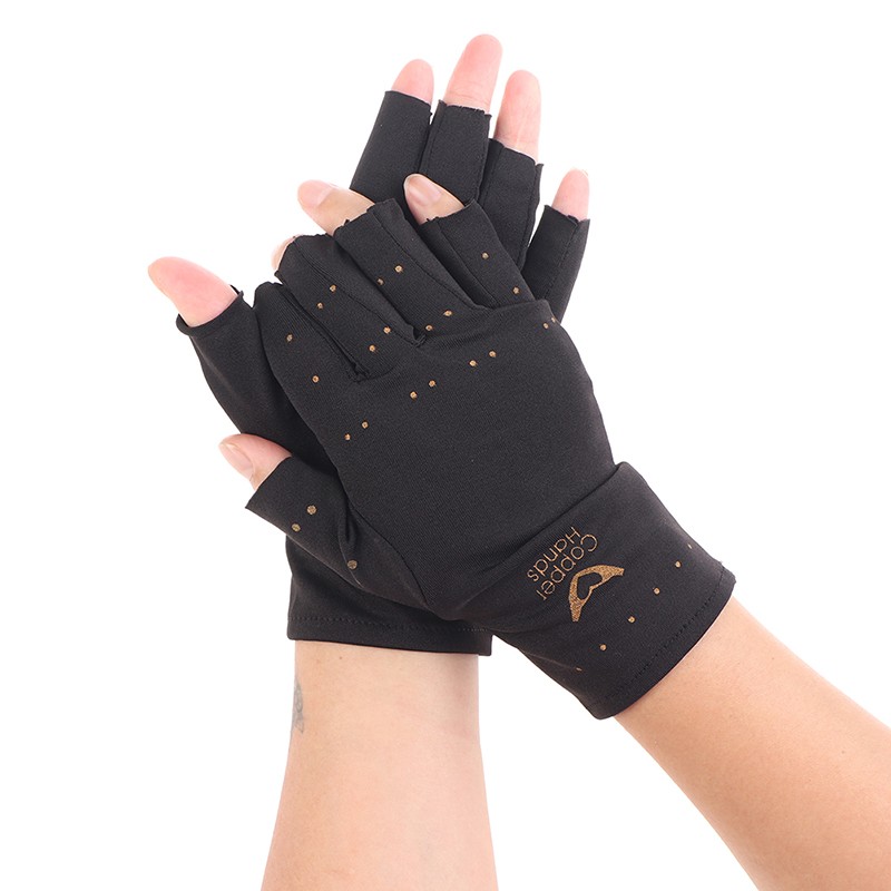 Anti Arthritis Gloves Hand Support Pain Relief Copper Finger Compression Gl.MC