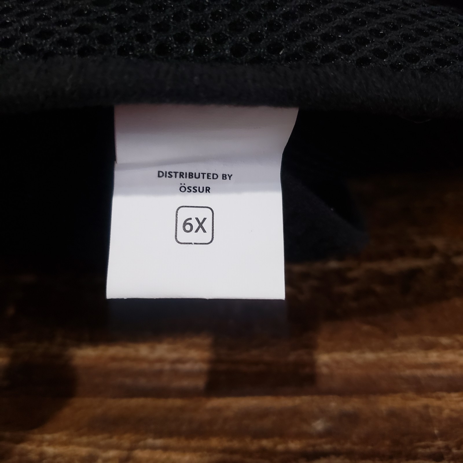 Ossur OAM631-22 Rigid Lumbar Back Brace Posterior Panel 6XL Slim Support Belt
