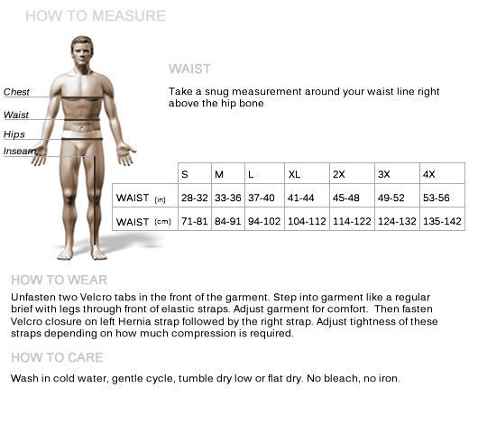 Mens Hip Buster and Thigh Compression Shaper Brief MADE USA