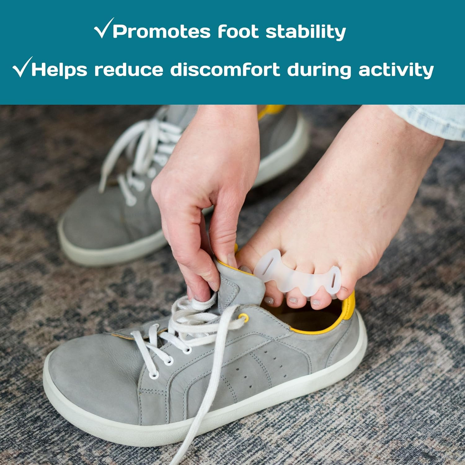 Gait Happens Toe Spacers – Realign, Rebalance & Restore Natural Foot Shape & Ali