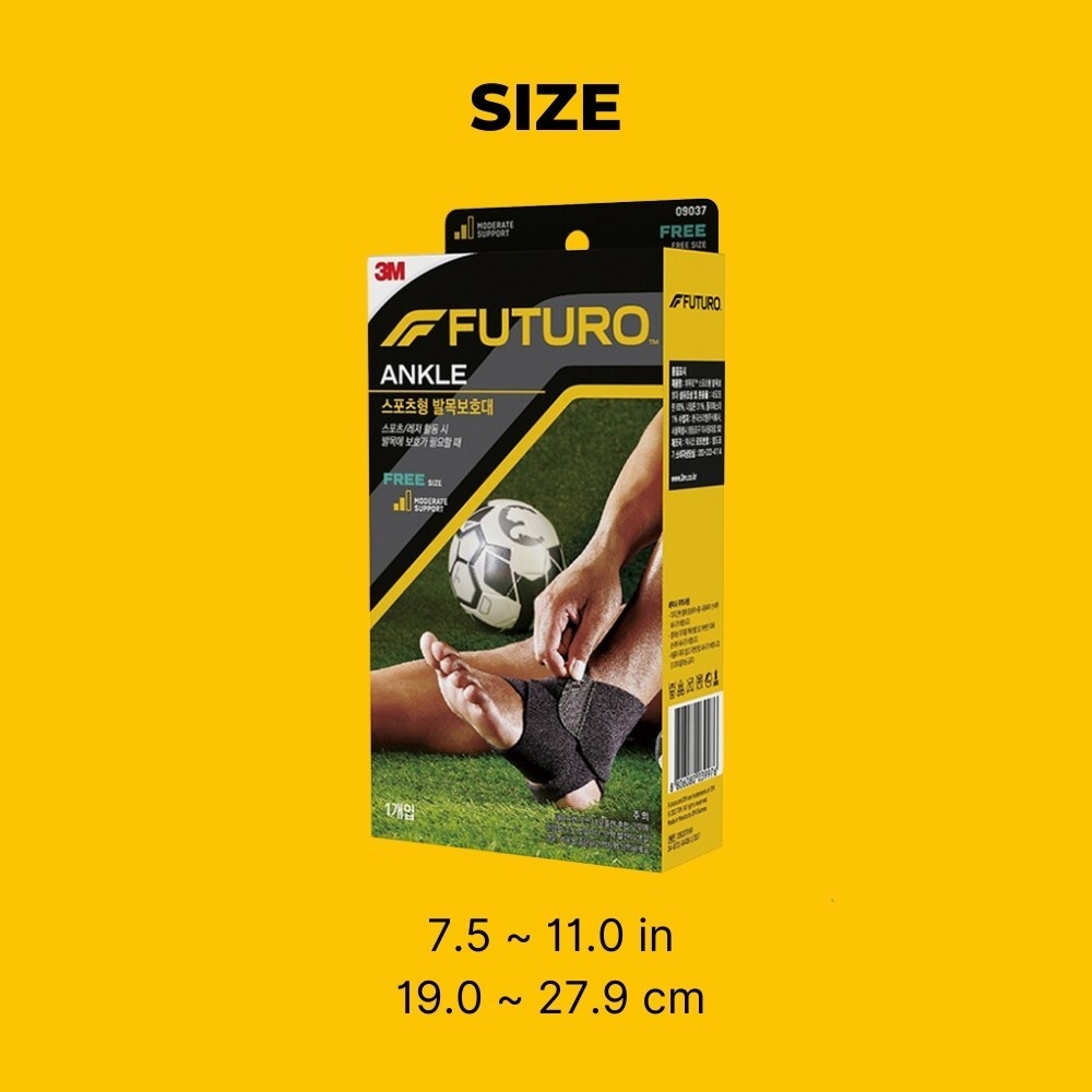 3M Futuro Sport Ankle Support Adjustable One Size