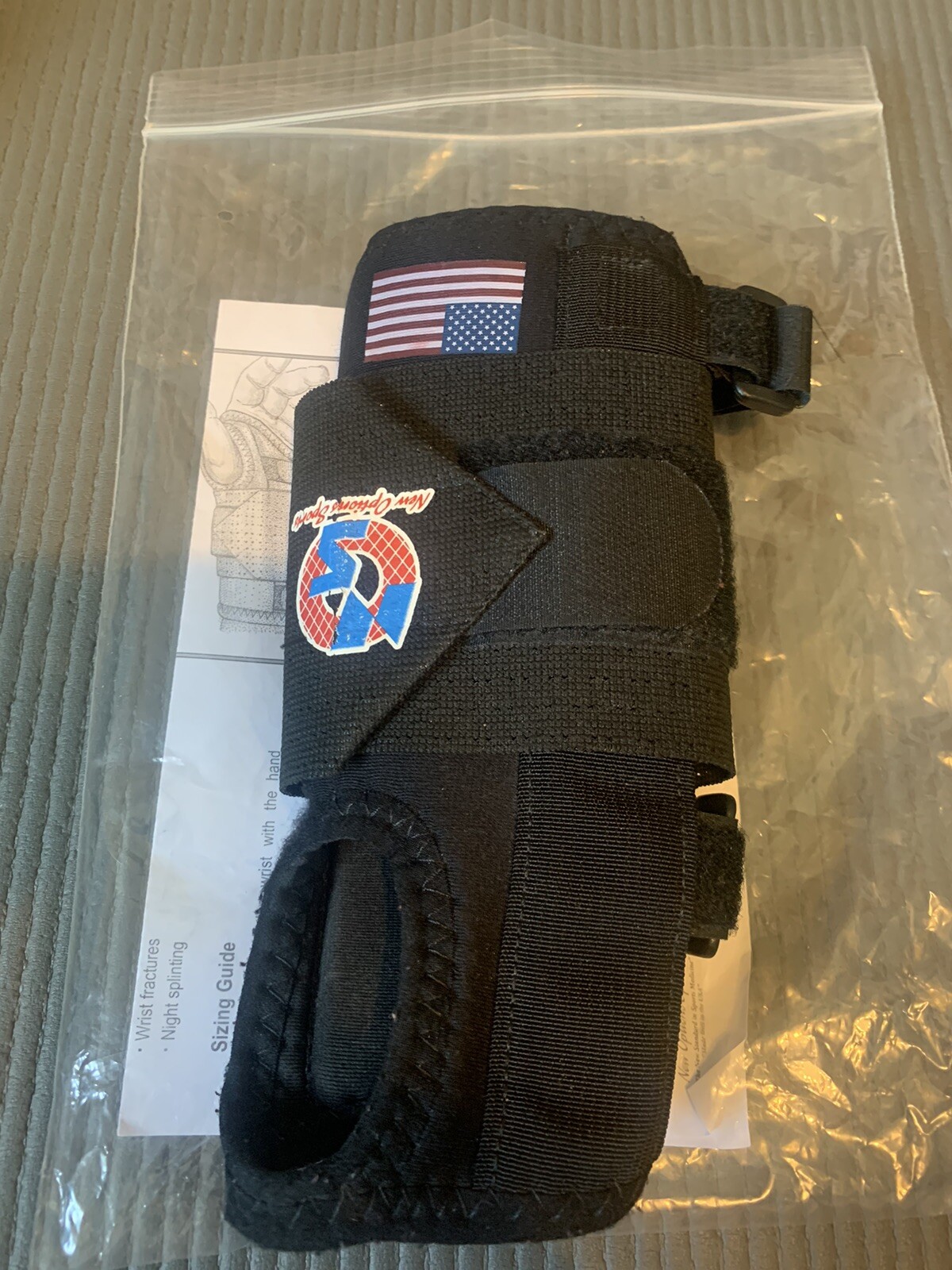 New Options Sports Wrist Hand Orthosis Left Hand medium Koolflex Z11