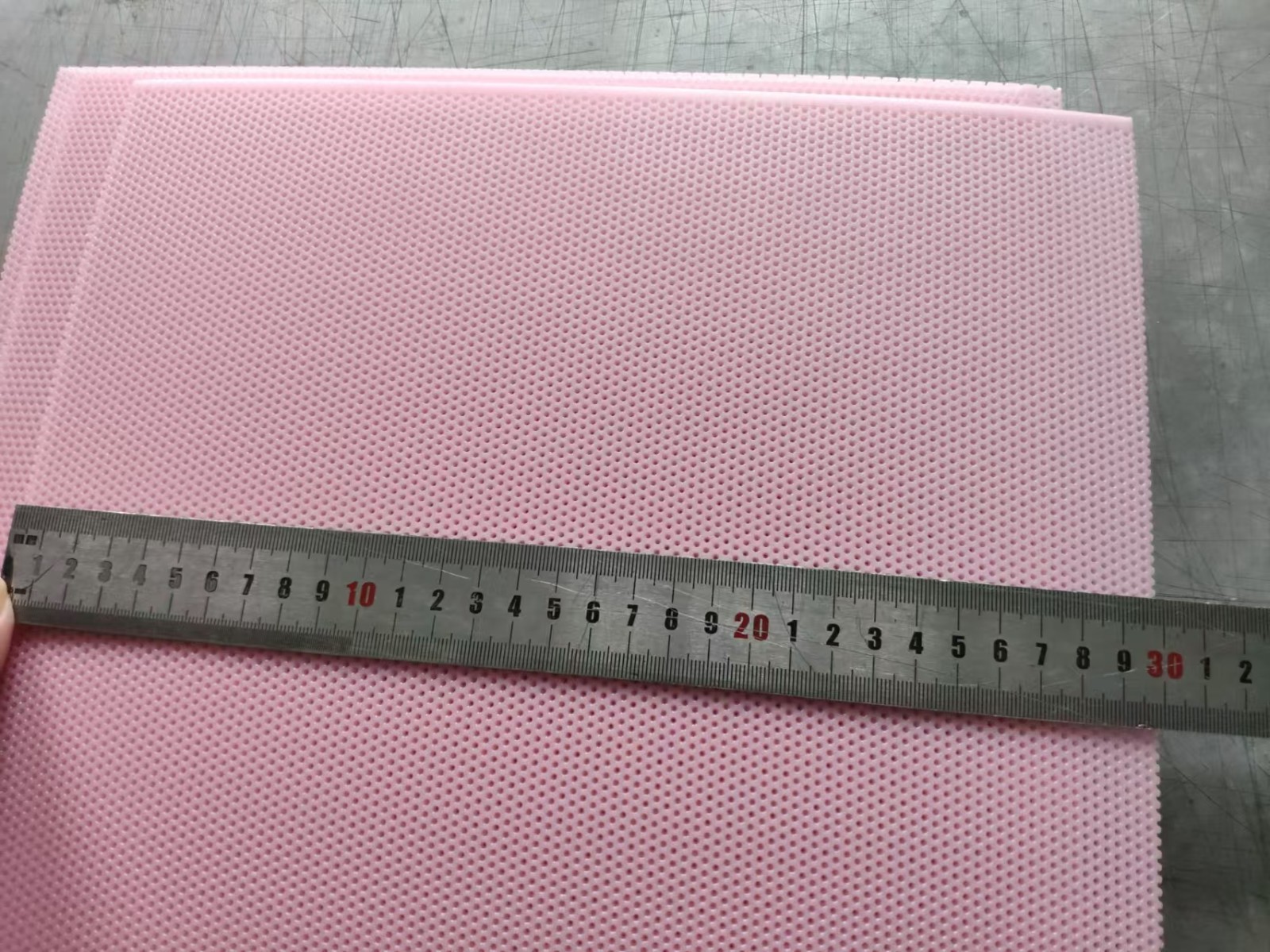 Thermoplastic Nasal Splint Sheet 30*30cm With/Without Sticker Pink 3pcs