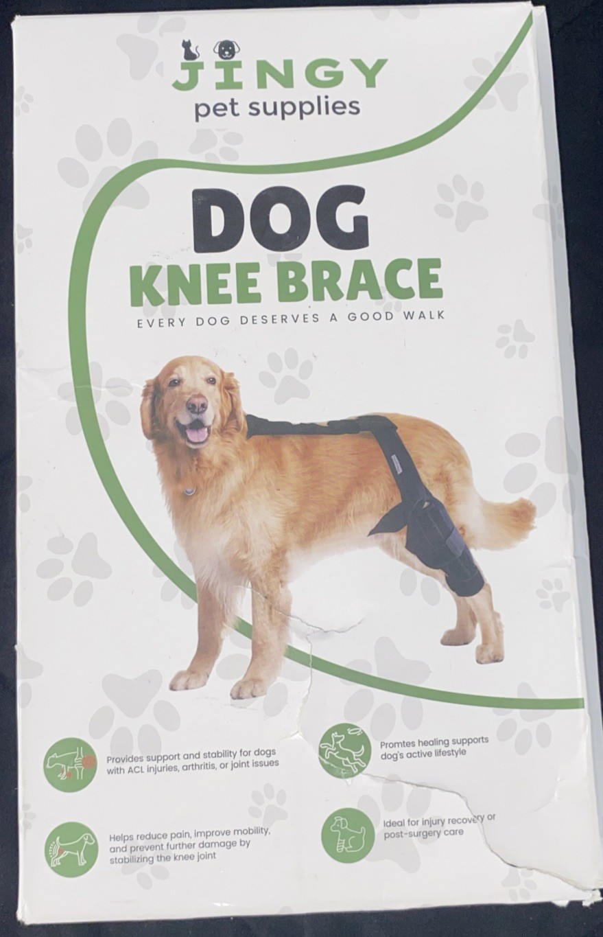 Dog Knee Brace, Dog Leg Brace Dog ACL Brace Hind Leg, Dog Hip Brace, Size: M, L