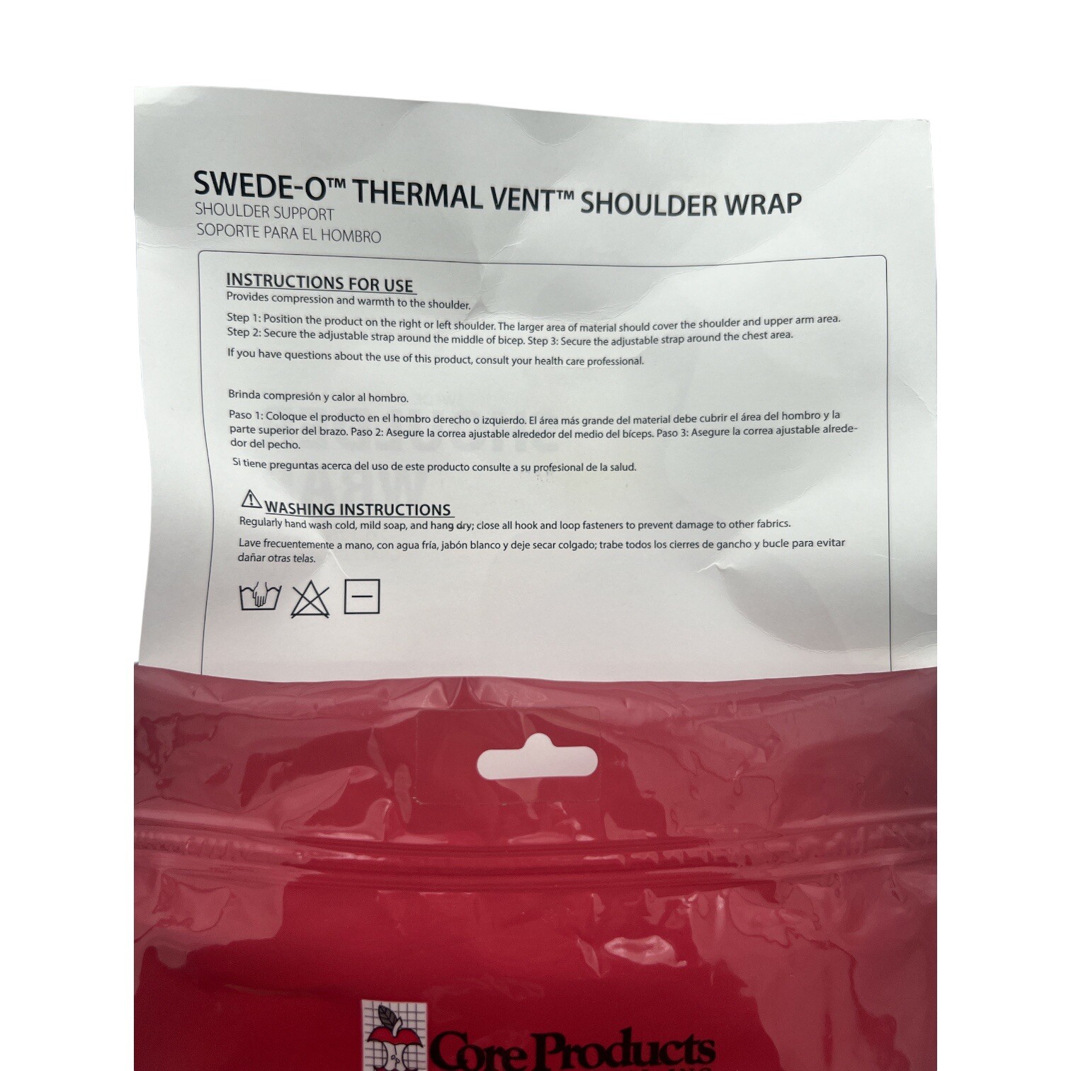 Extra Large Swede-O Thermal Vent Shoulder Wrap Support NEW Gray Retains Heat