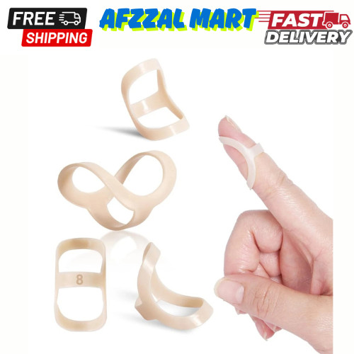 Oval Finger Splint 8 pcs, Finger Splints for Arthritis, Mallet Finger, Trigger F